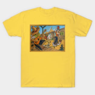 Benitos - Western Art by Mike Bennett T-Shirt